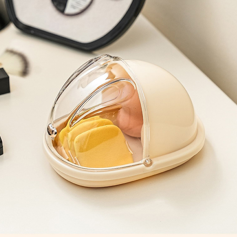 Beauty Bay Makeup - Estuche portátil para esponjas de maquillaje,