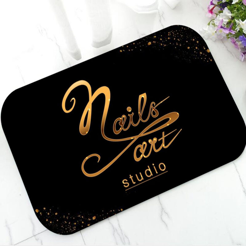 Beauty And Makeup Studio - Alfombra de Entrada Decorativa para Salón
