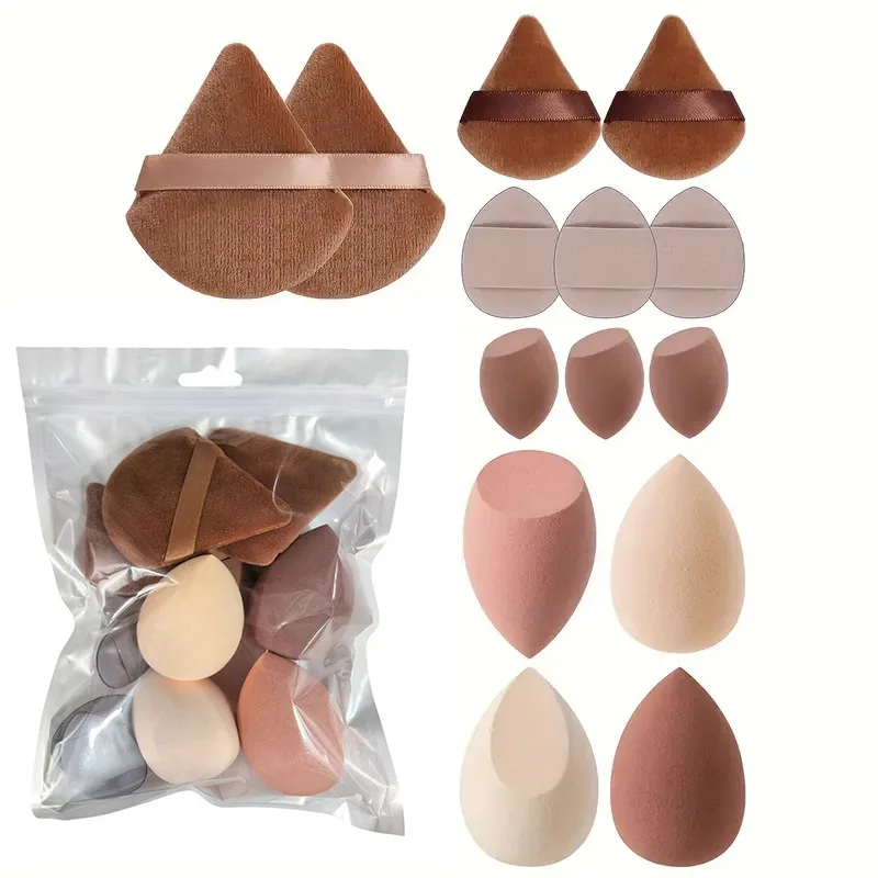 Beauty Bay Makeup - Juego de esponjas de maquillaje, 14