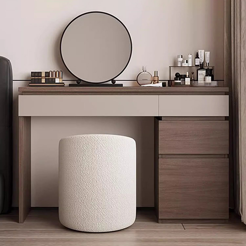Makeup Beauty Lounge - Mesa de tocador de madera moderna