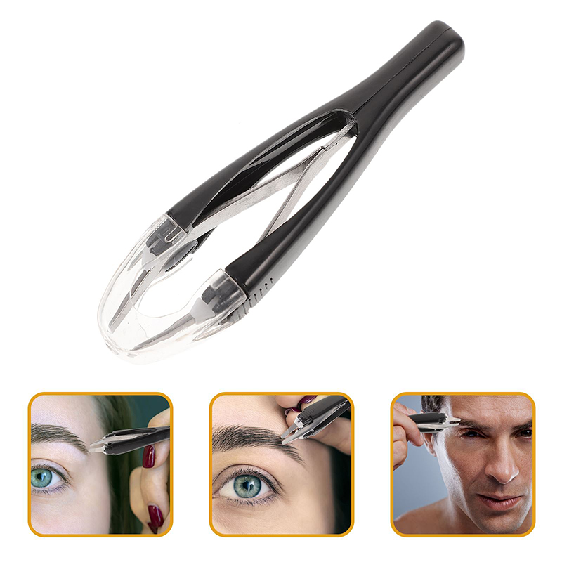 Beauty Hair Makeup - Pinza para Cejas Automática Retráctil, Depiladora