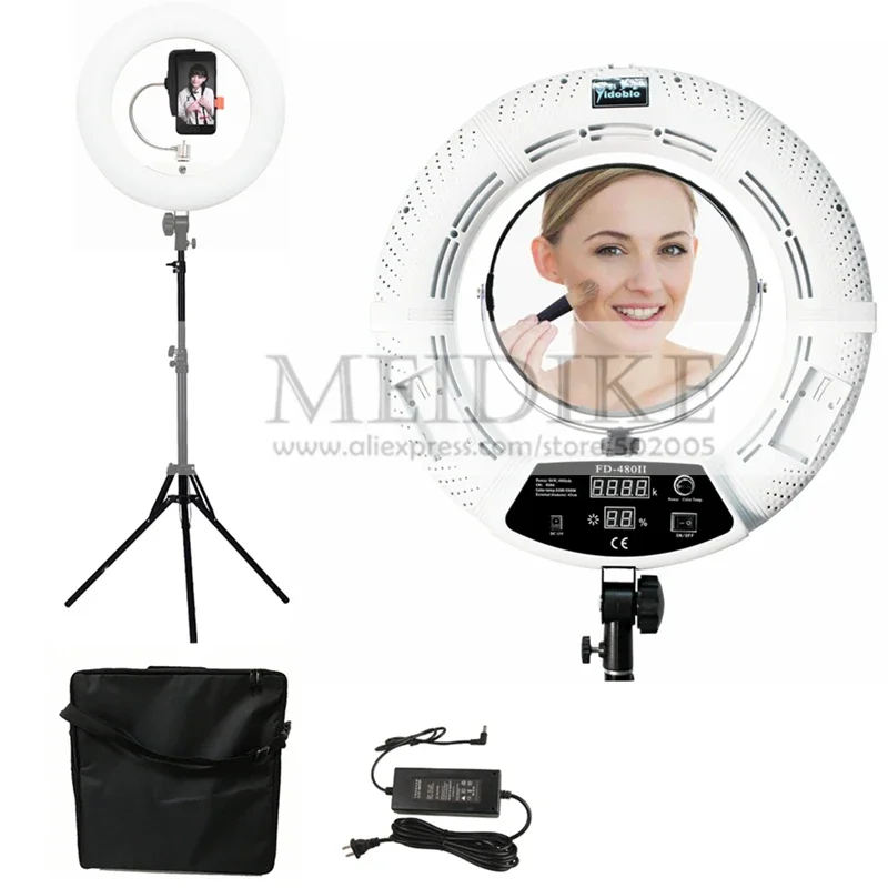Beauty And Makeup Studio - Yidoblo 96W Ring Light FD-480 Pro,