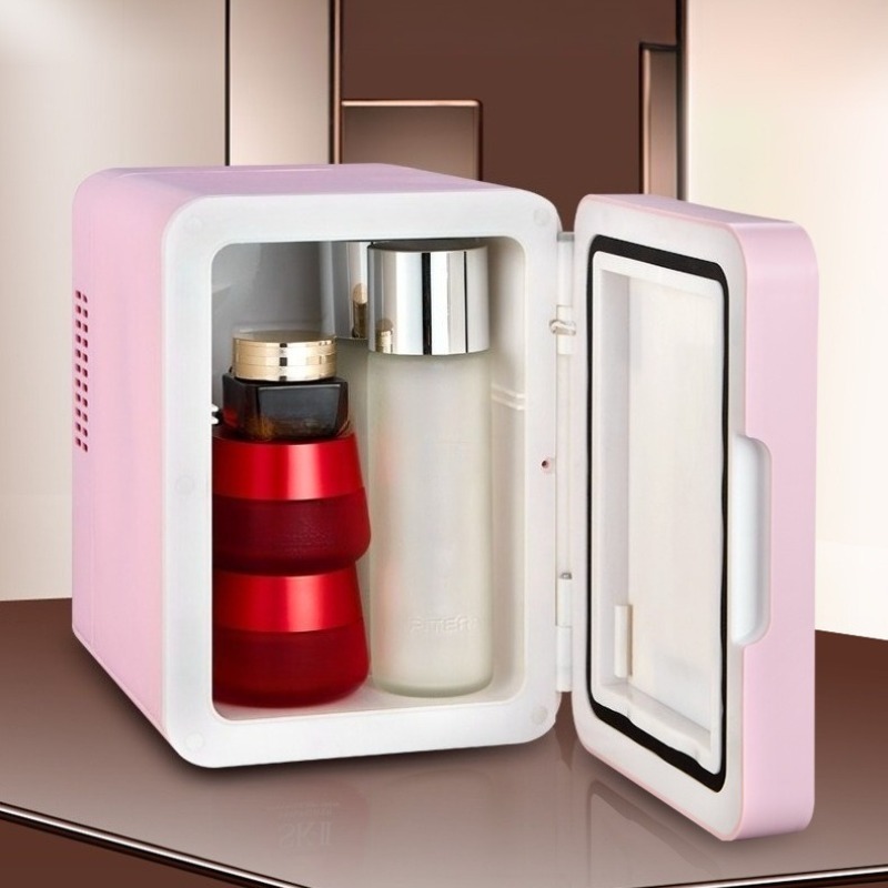 Beauty Makeup Fridge - Mini refrigerador portátil para maquillaje, refrigerador