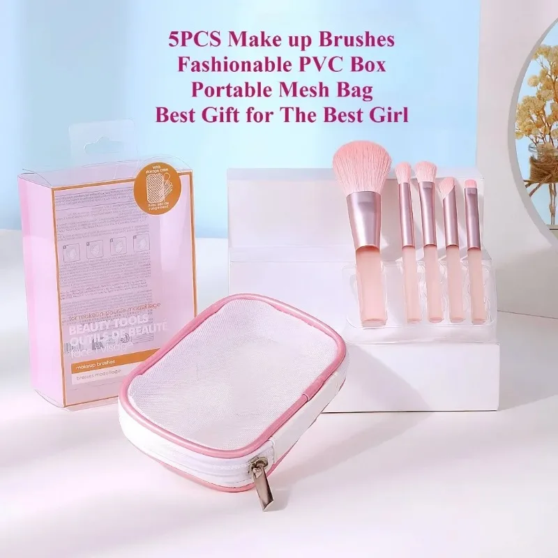 Beauty Makeup Gift Sets - Juego de 5 brochas de maquillaje,