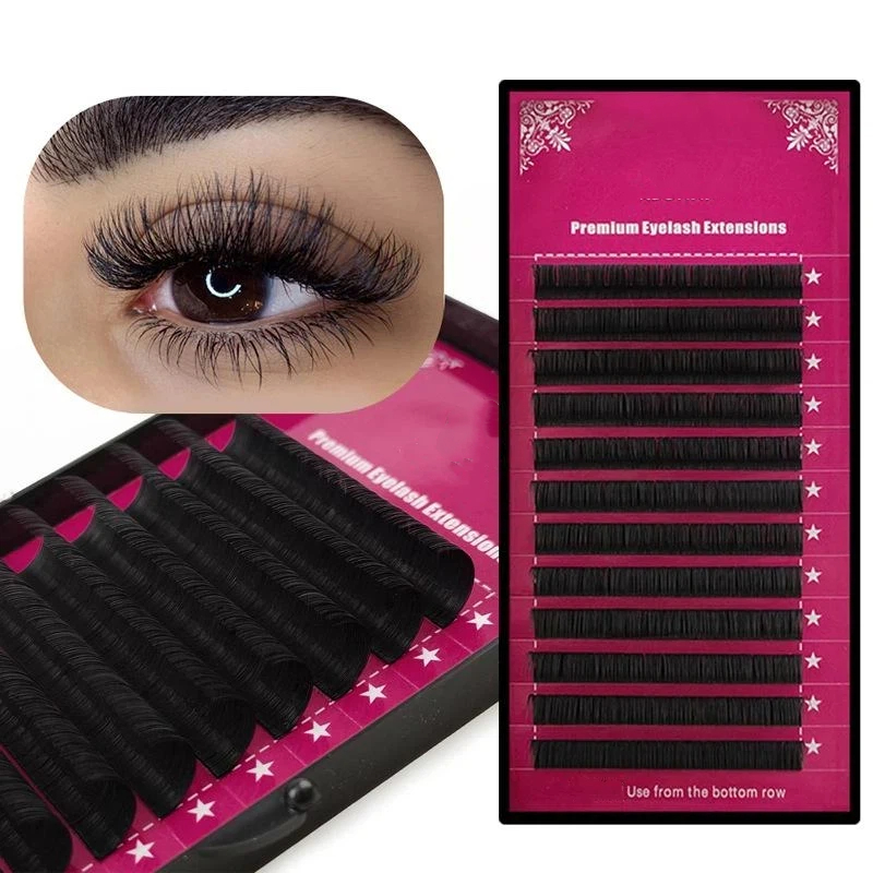 Beauty Natural Makeup - Extensiones de Pestañas Individuales de Visón