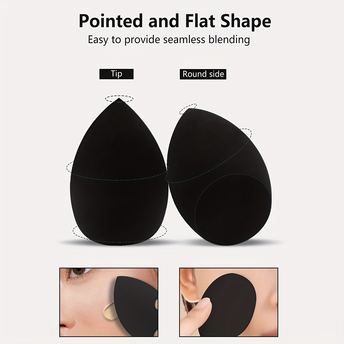 8 Uds. Esponjas de maquillaje  - Beauty Bay Makeup reseña y precio