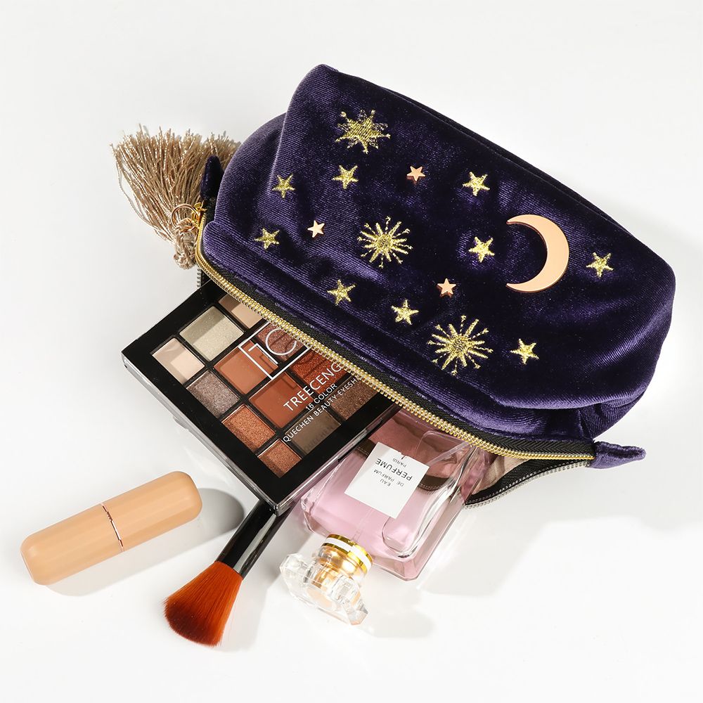 Bolsa de cosméticos de terciop - Ysl Beauty Makeup Bag reseña y precio