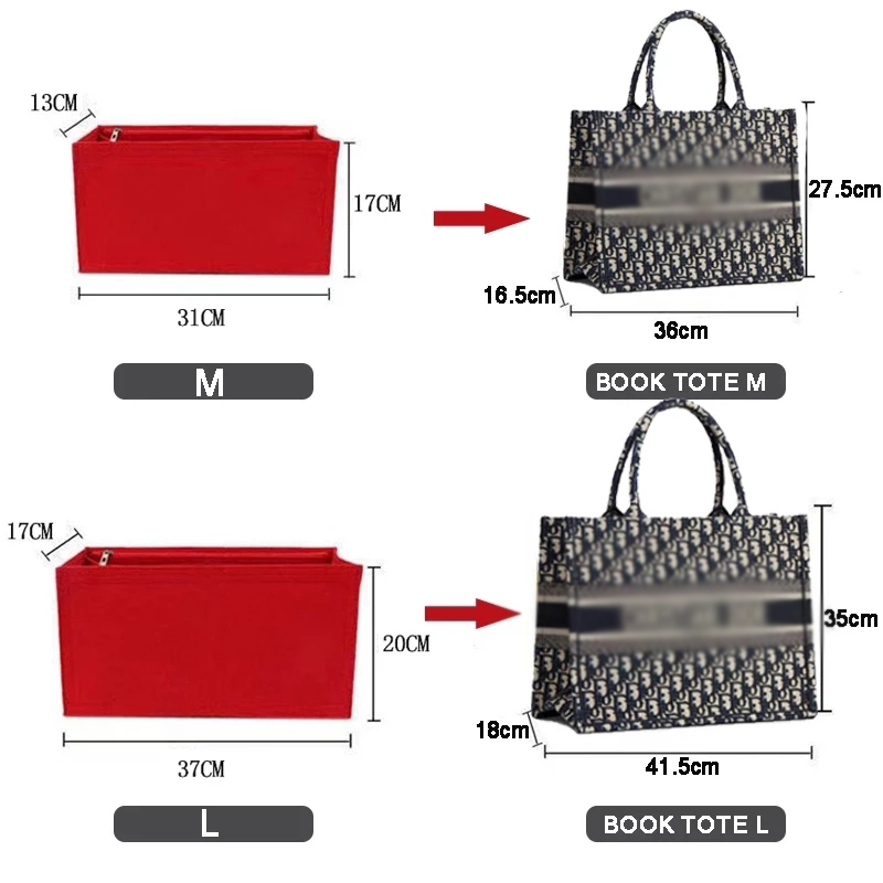Bolsa de inserción de tela de  - Ysl Beauty Makeup Bag reseña y precio