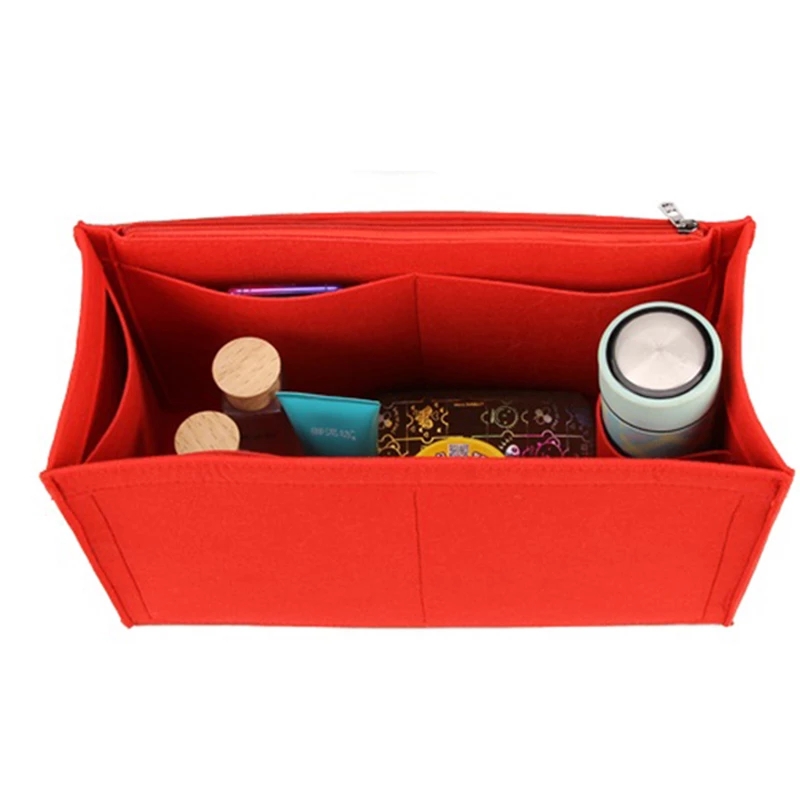 Bolsa de inserción de tela de  - Ysl Beauty Makeup Bag reseña y precio