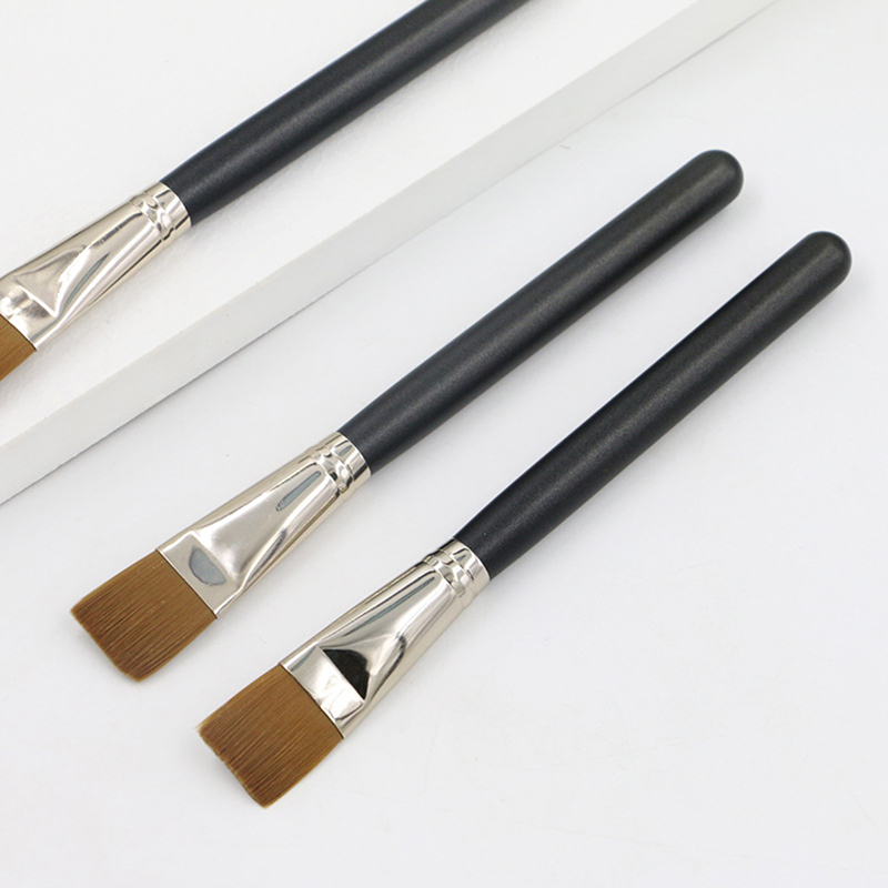 【L】Brocha plana cuadrada para  - Beauty Hair Makeup reseña y precio