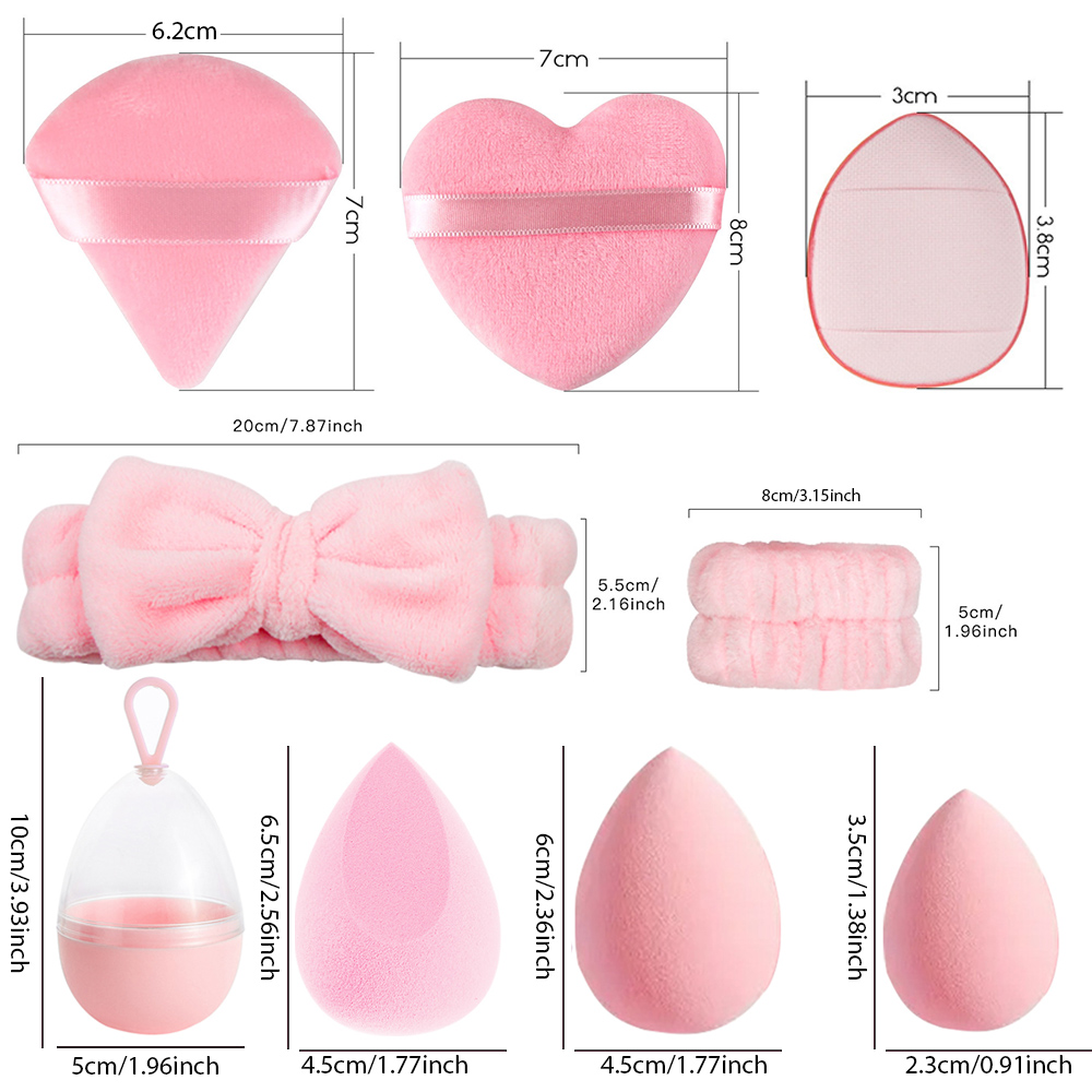 Juego de licuadora de esponja  - Beauty Bay Makeup reseña y precio