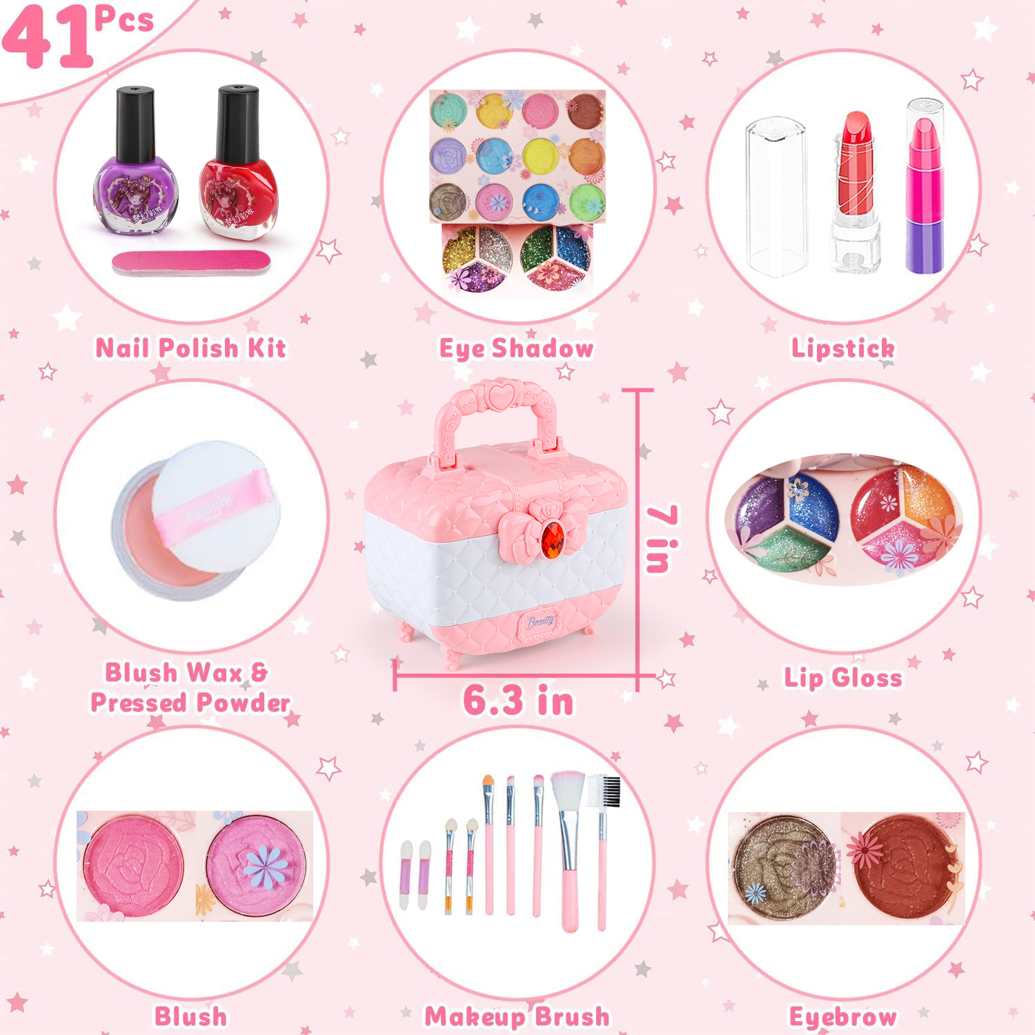 Kit de maquillaje lavable para - Beauty Y Makeup reseña y precio