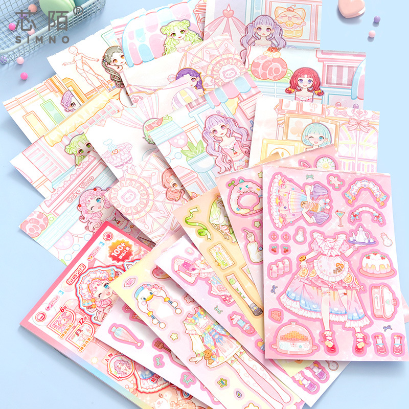 Libro de Pegatinas de Juego de - Beauty Makeup Games For Girls reseña y precio