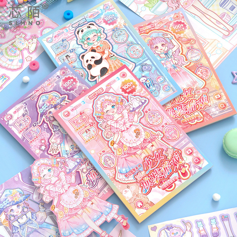 Libro de Pegatinas de Juego de - Beauty Makeup Games For Girls reseña y precio