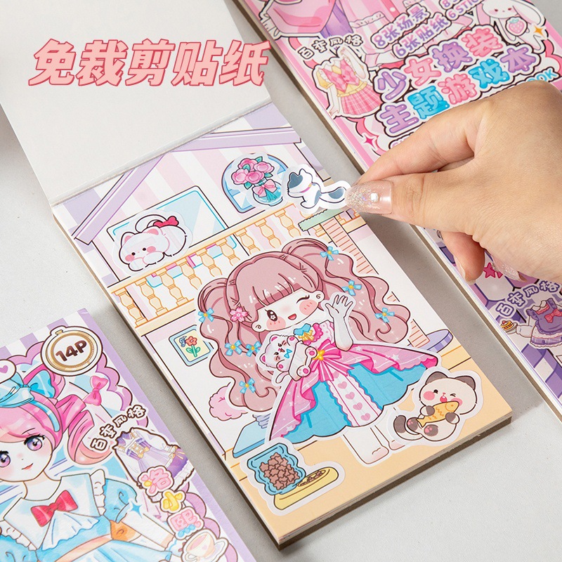 Libro de Pegatinas de Juego de - Beauty Makeup Games For Girls reseña y precio