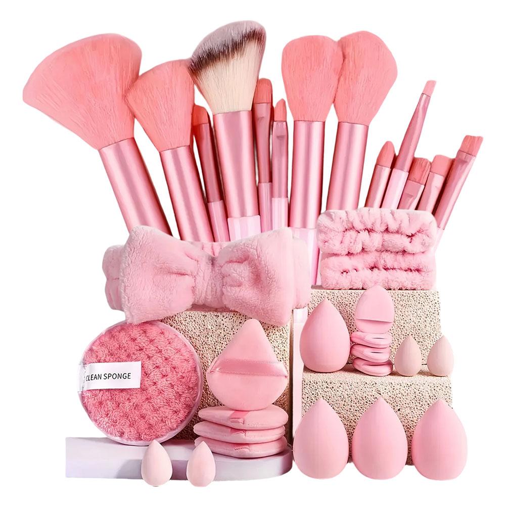 Set de 33 Brochas y Esponjas d - Beauty Makeup Gift Sets reseña y precio
