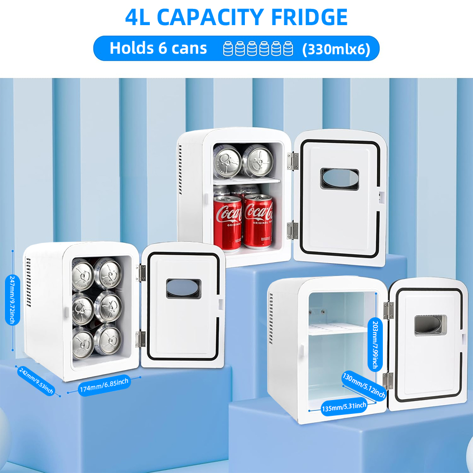 Mini Nevera de Belleza de 4L p - Beauty Makeup Fridge reseña y precio