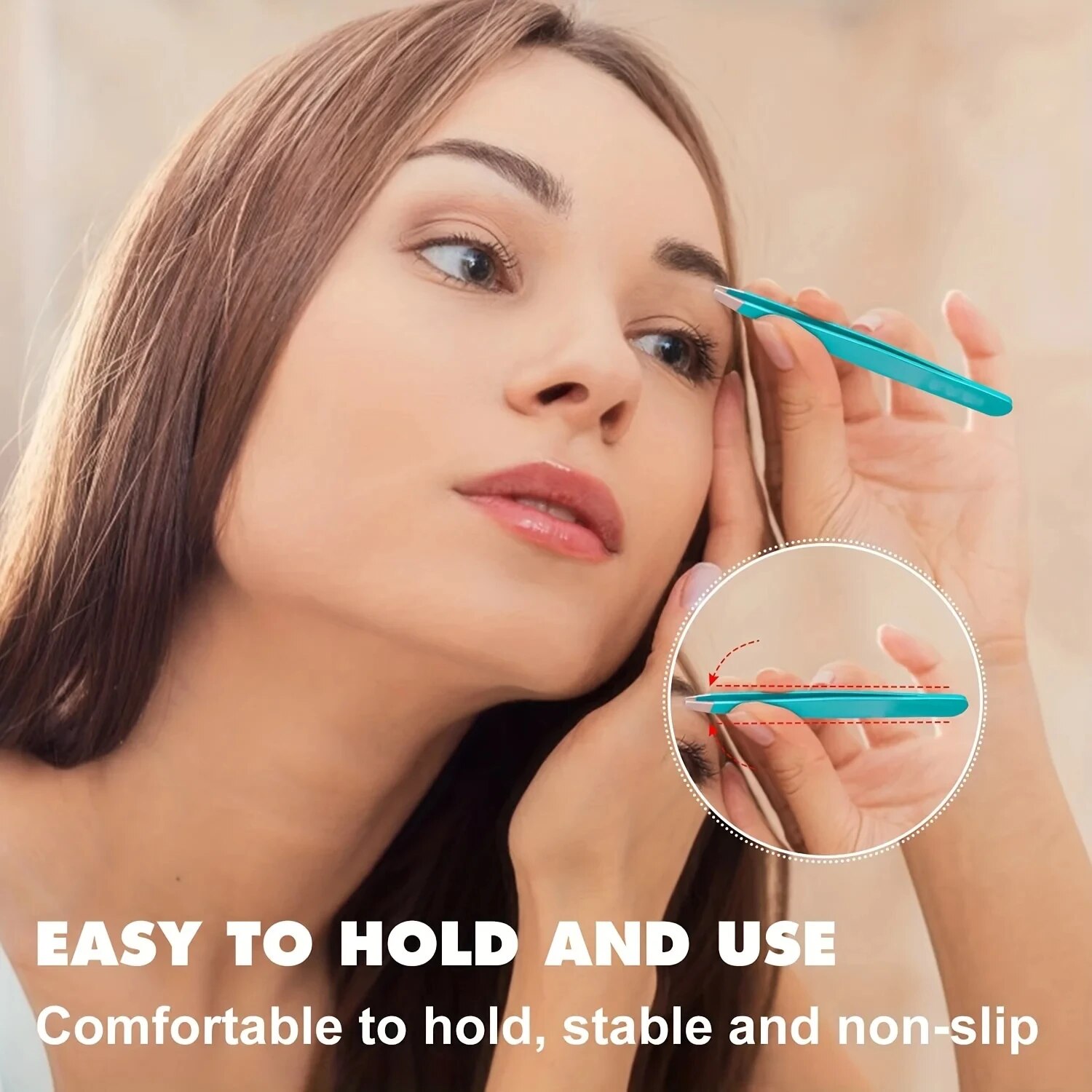 Pinzas de Cejas Coloridas, Her - Beauty Hair Makeup reseña y precio