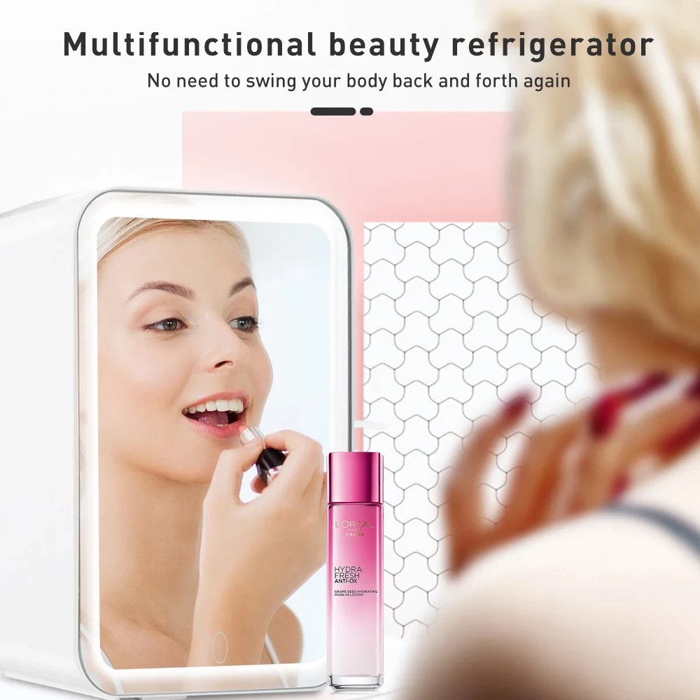 Mini refrigerador de belleza d - Beauty Makeup Fridge reseña y precio