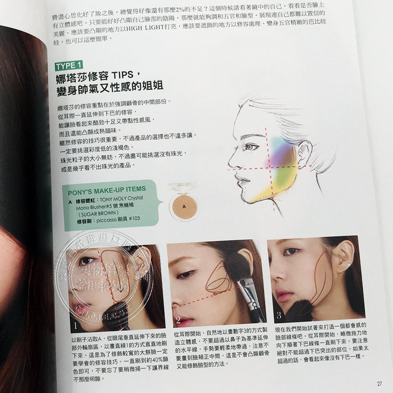 Libro de Maquillaje Pony's Shi - Beauty Makeup Tutorial reseña y precio