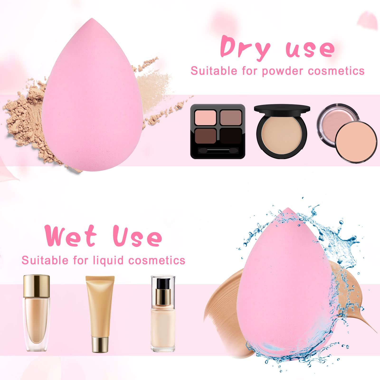 Juego de 15 esponjas de maquil - Beauty Bay Makeup reseña y precio