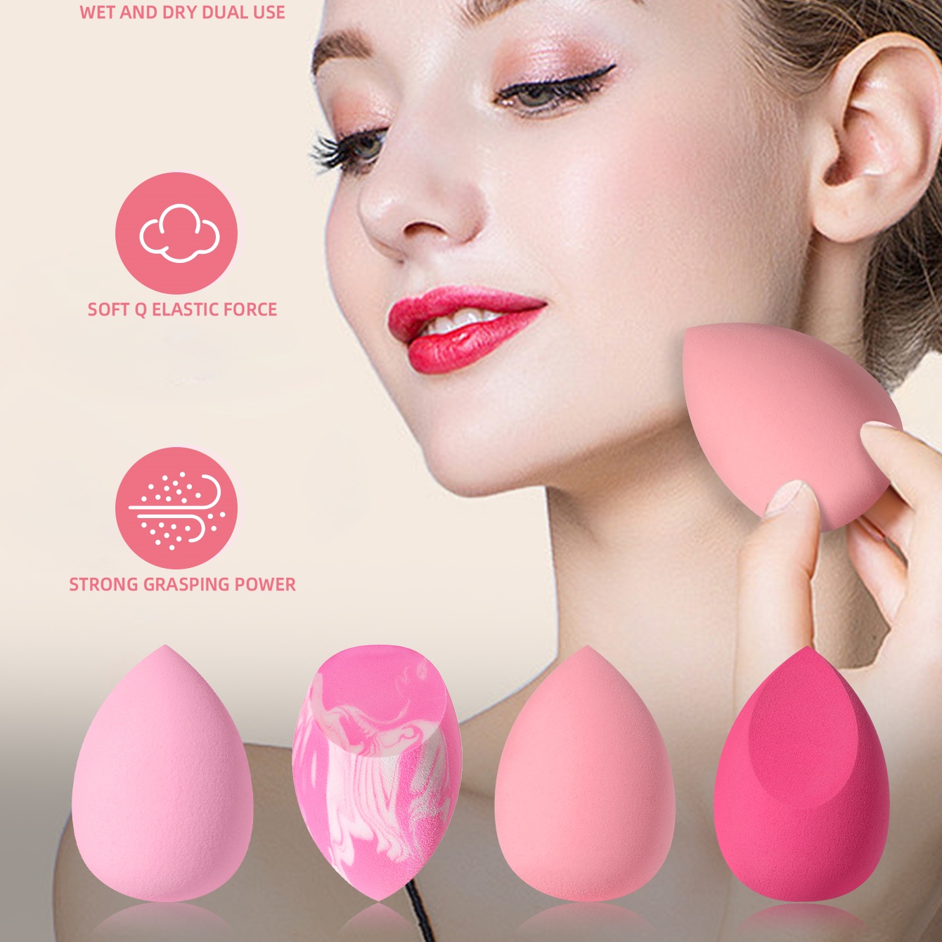 Set de 16 Esponjas y Borlas de - Beauty Blender In Makeup reseña y precio