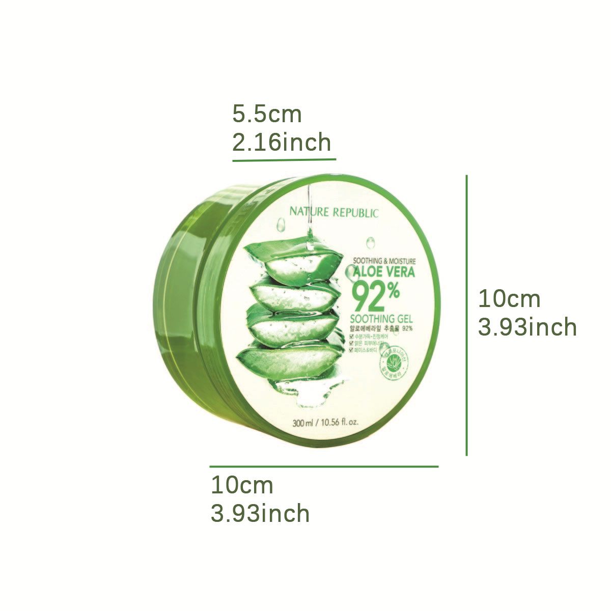 Nature Republic Nuevo Gel de A - Beauty Natural Makeup reseña y precio