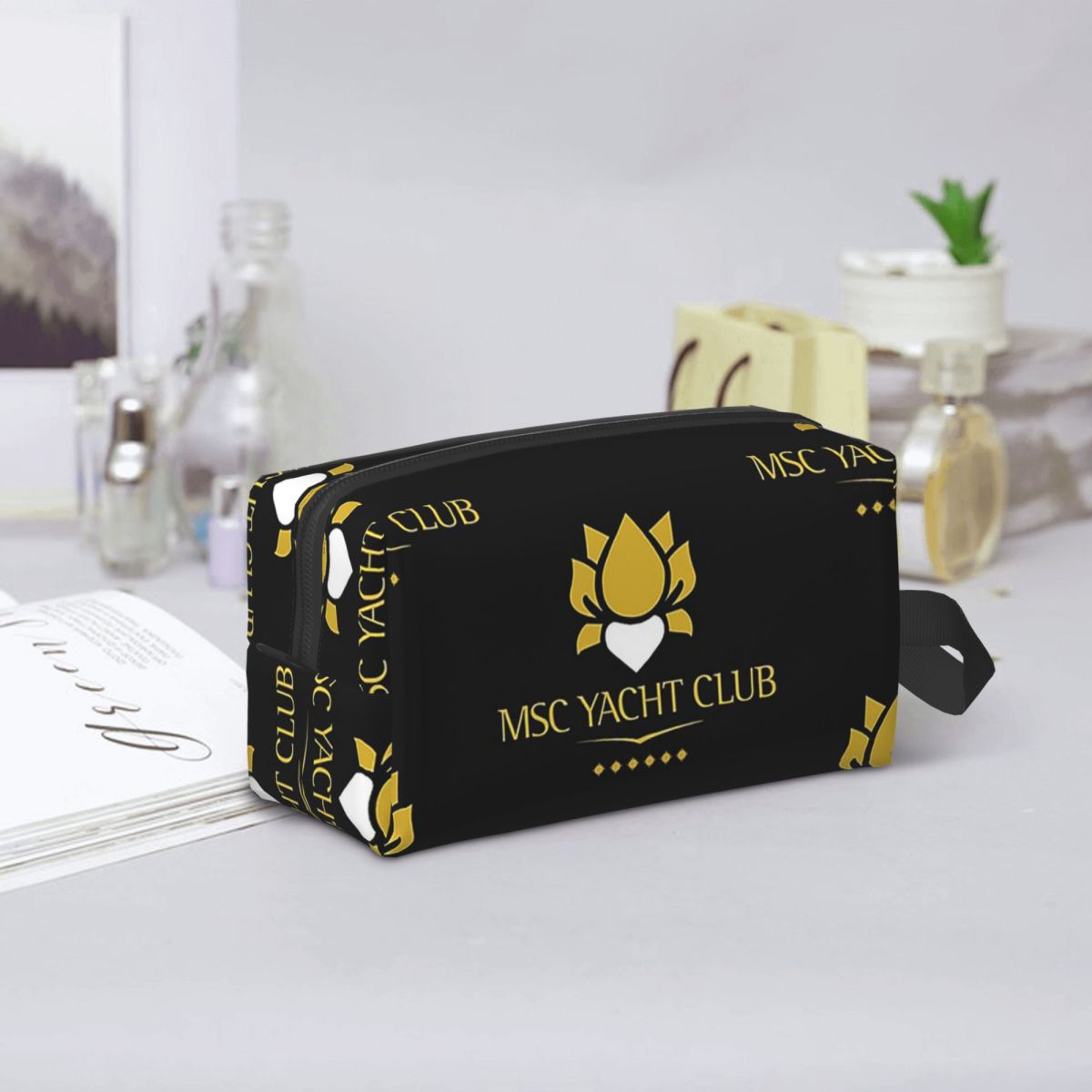 Bolsa de maquillaje con diseño - Beauty Makeup Logo Design reseña y precio