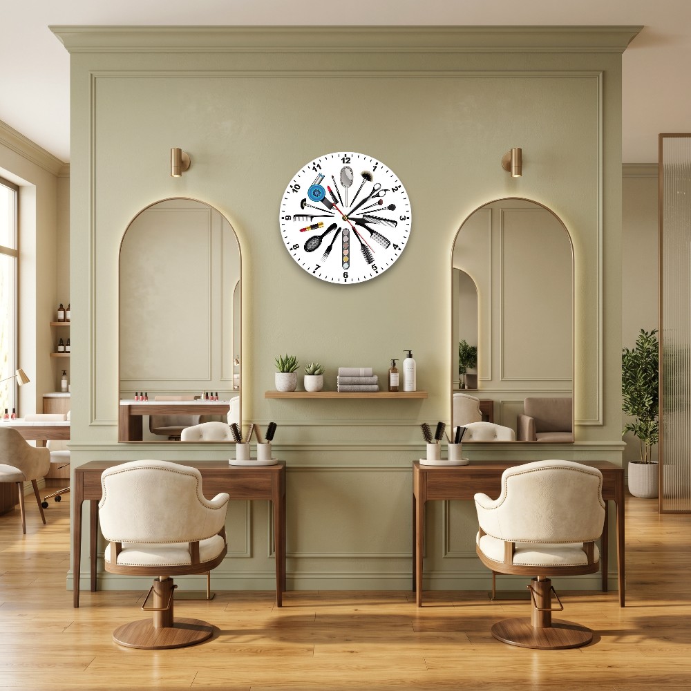 Reloj de Pared Divertido y Sil - Beauty And Makeup Studio reseña y precio