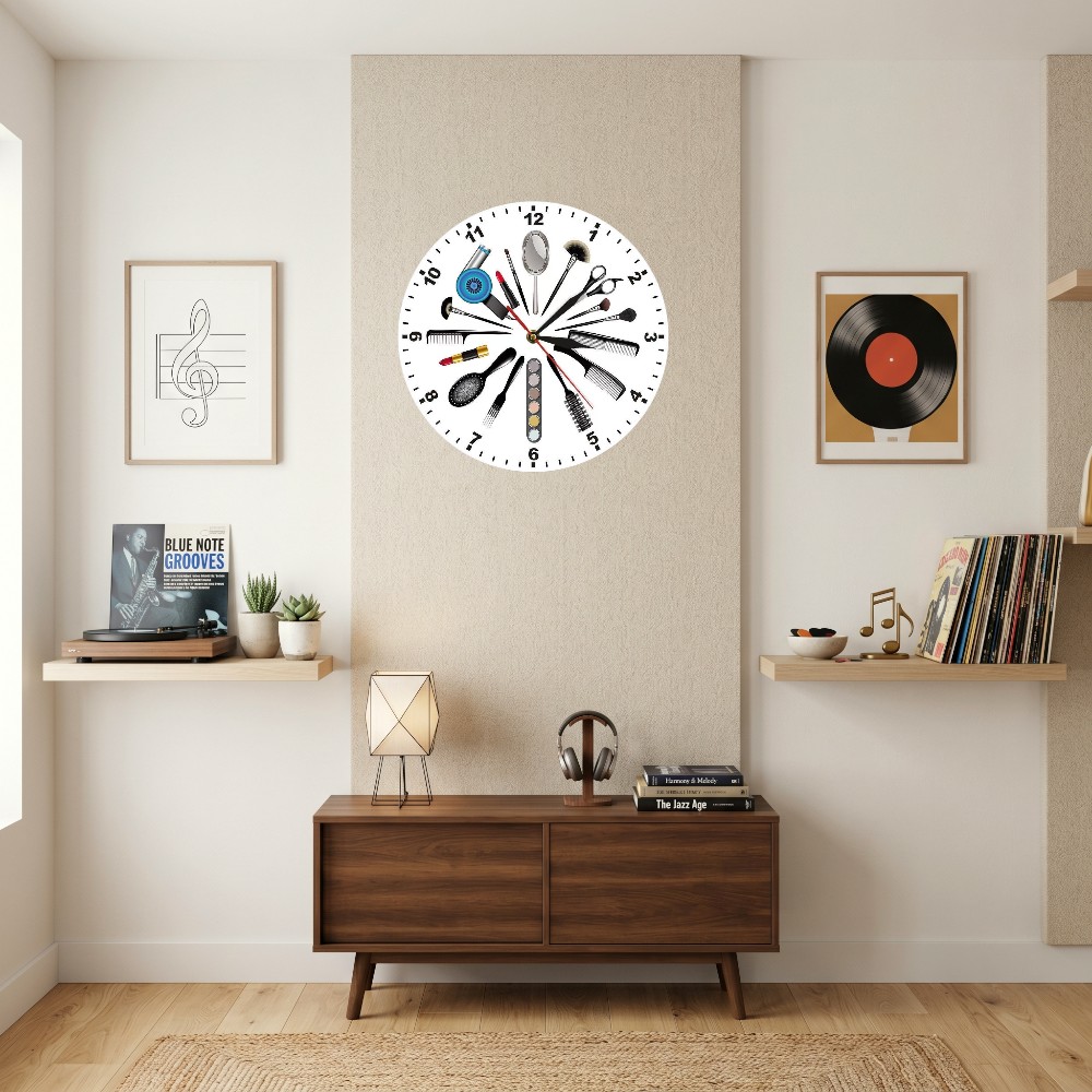 Reloj de Pared Divertido y Sil - Beauty And Makeup Studio reseña y precio