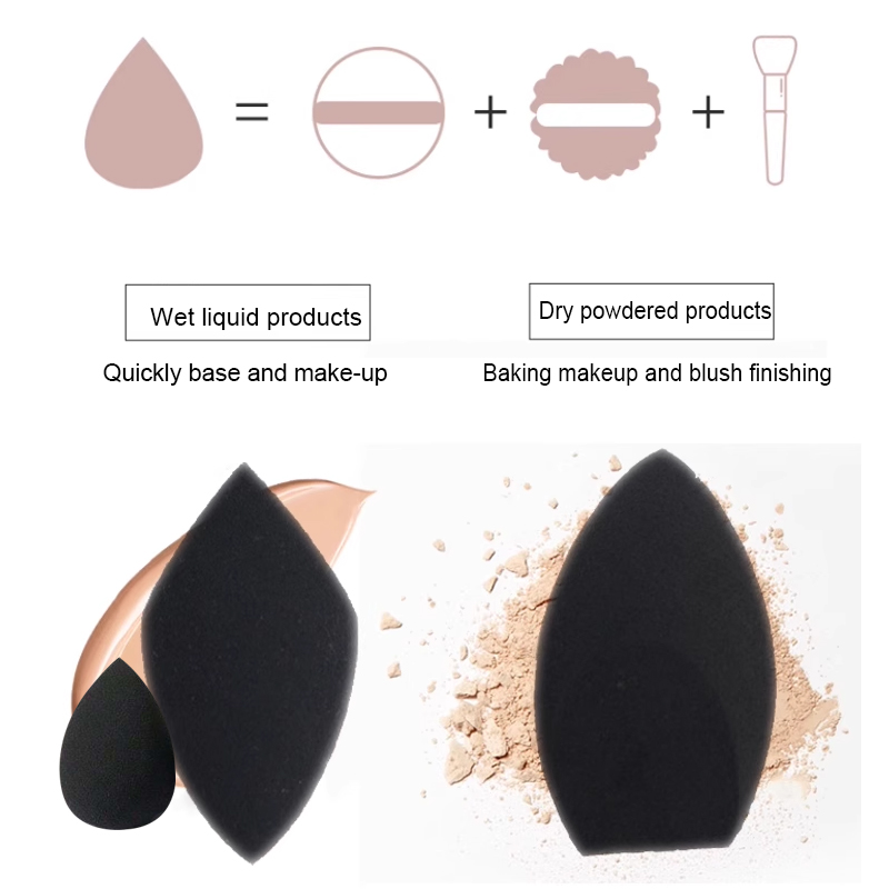 Esponja de belleza negra, licu - Beauty Bay Makeup reseña y precio