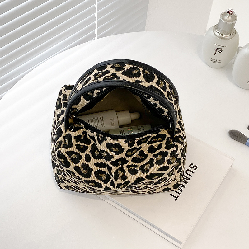 Bolsa de maquillaje de leopard - Ysl Beauty Makeup Bag reseña y precio