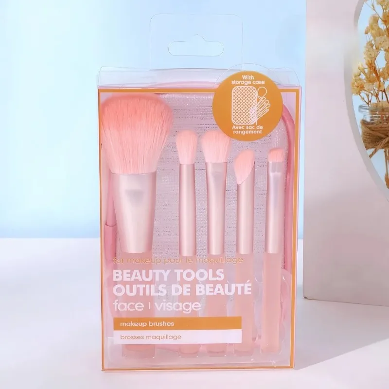 Juego de 5 brochas de maquilla - Beauty Makeup Gift Sets reseña y precio