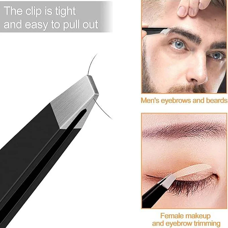 Pinzas para cejas Ouriner, ext - Beauty Hair Makeup reseña y precio