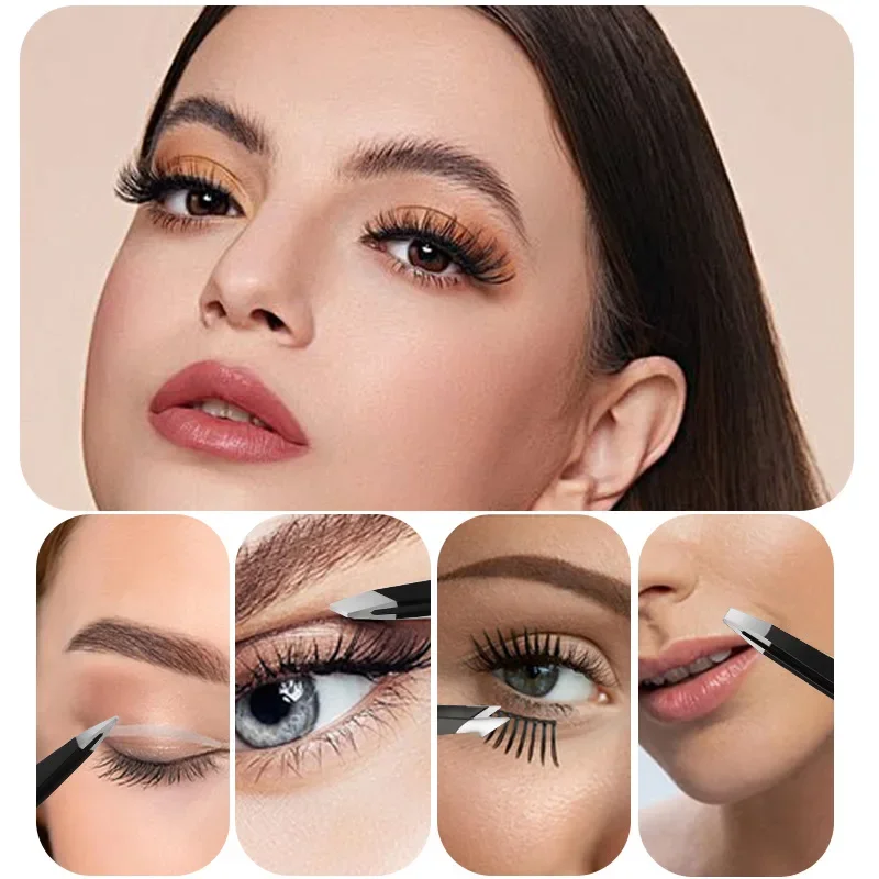 Pinzas para cejas Ouriner, ext - Beauty Hair Makeup reseña y precio