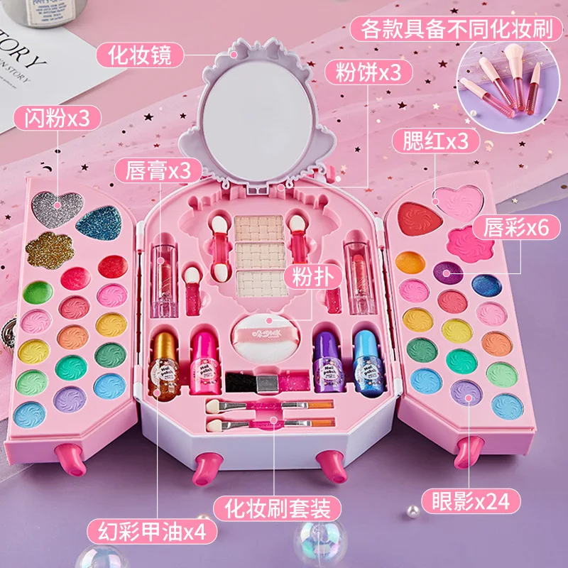 Juguete cosmético seguro para  - Beauty Makeup Gift Sets reseña y precio