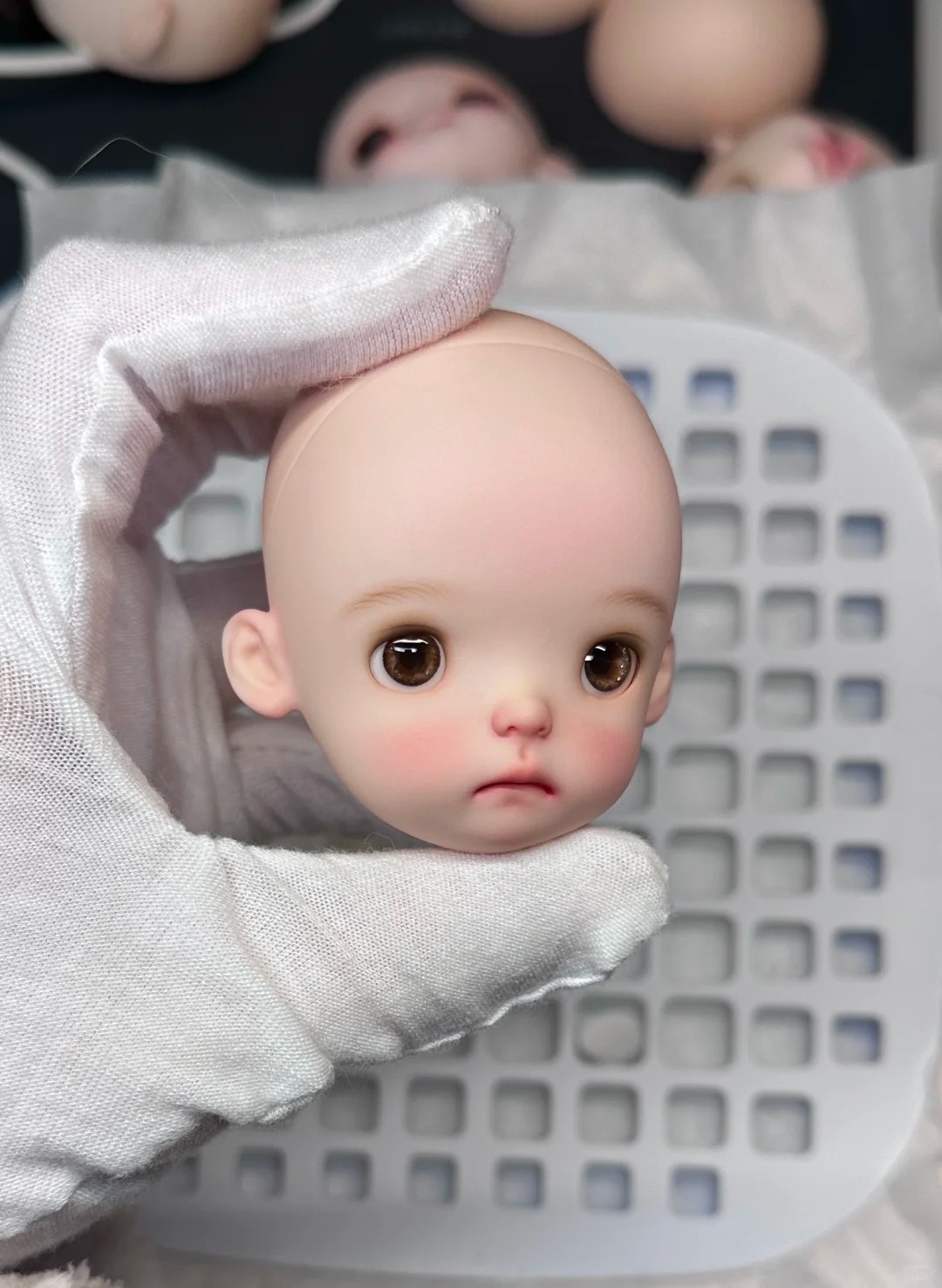 Cabeza de muñeca BJD SD Amber  - Beauty Y Makeup reseña y precio
