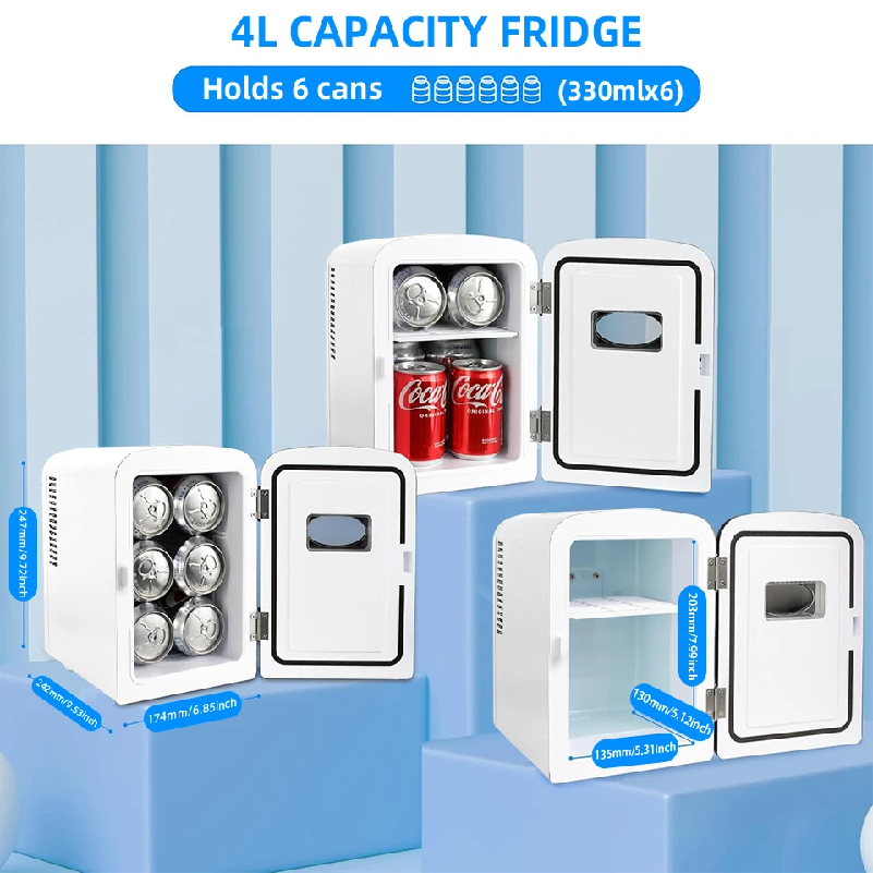 Mini Refrigerador Portátil de  - Beauty Makeup Fridge reseña y precio