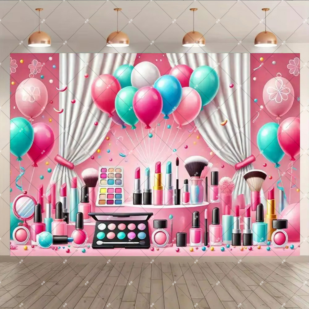Fondo de cartel personalizado  - Beauty And Makeup Studio reseña y precio