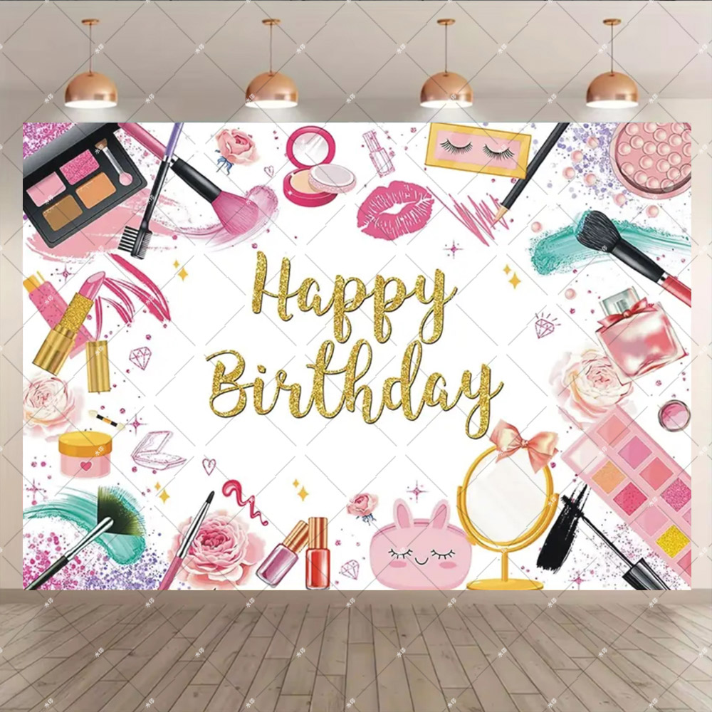 Fondo de cartel personalizado  - Beauty And Makeup Studio reseña y precio
