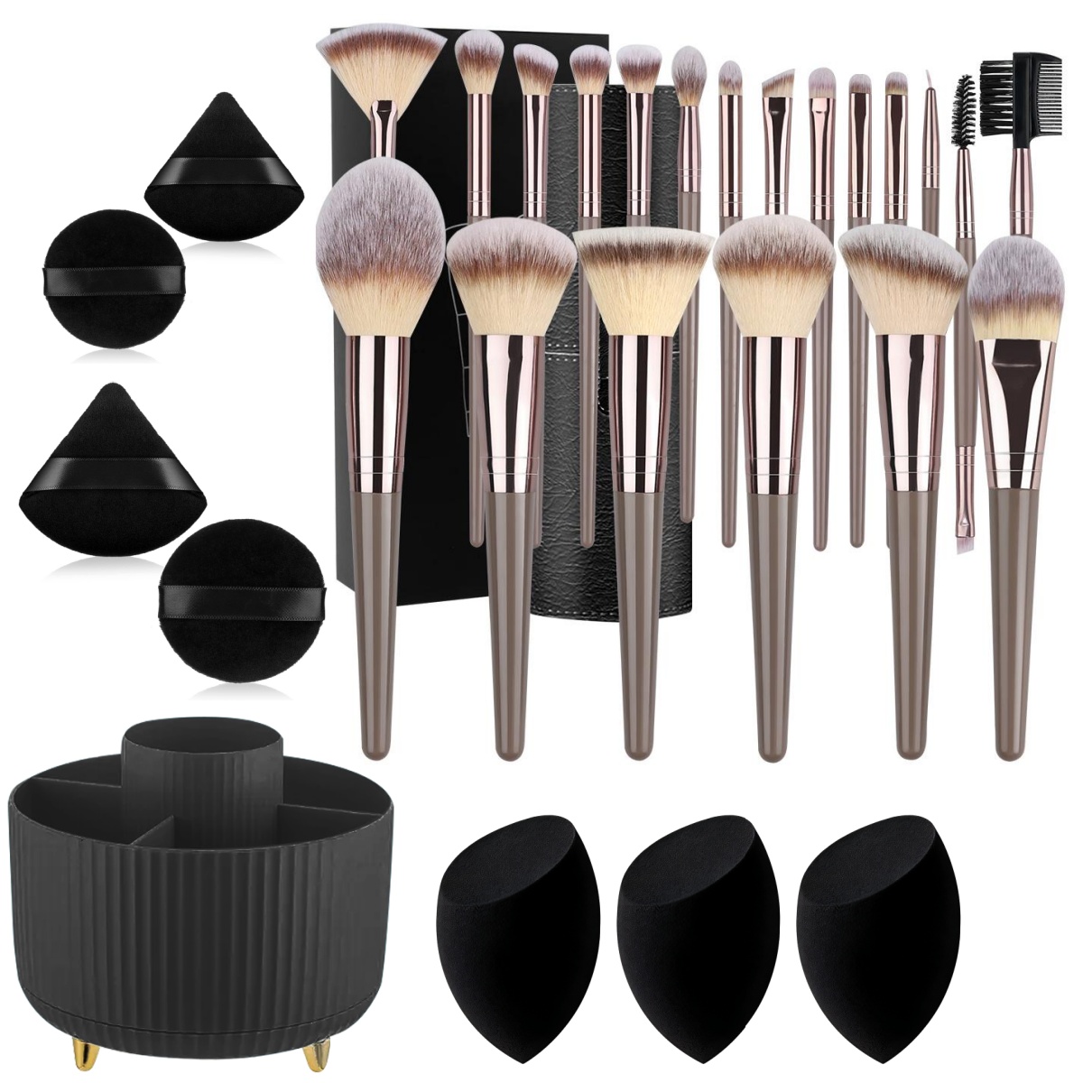 Juego de brochas de maquillaje - Beauty Makeup Gift Sets reseña y precio