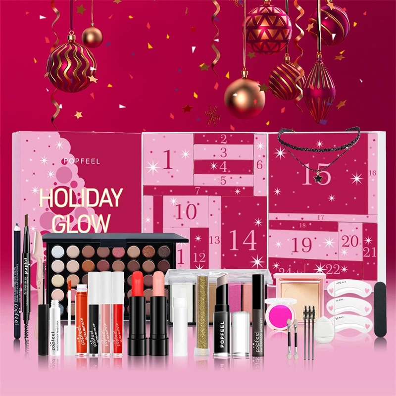 Set de maquillaje navideño con - Beauty Makeup Gift Sets reseña y precio