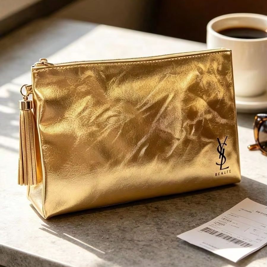 Bolsa de Cosméticos YSL Beaute - Ysl Beauty Makeup Bag reseña y precio